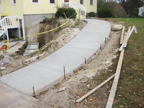 Concrete Walkway Installers Manchester NH